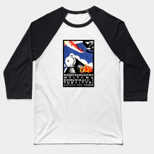 1930 Poznan Poland Expo Baseball T-Shirt